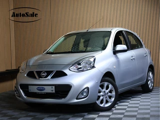 Hoofdafbeelding Nissan Micra Nissan Micra 1.2 Connect Edition AUTOMAAT 43000 km NAVI BT PDC CRUISE '14