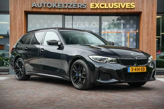 BMW 3-serie Touring M340i xDrive Panoramadak Harman/Kardon Dodehoek 360cam Leer DAB+ 19”LM