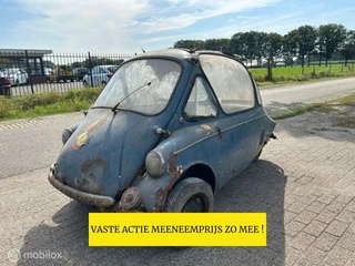 Hoofdafbeelding Heinkel kabinenroller Heinkel Kabinenroller Coach SCHUURVONDST !!! SLAPEND NL KENTEKEN