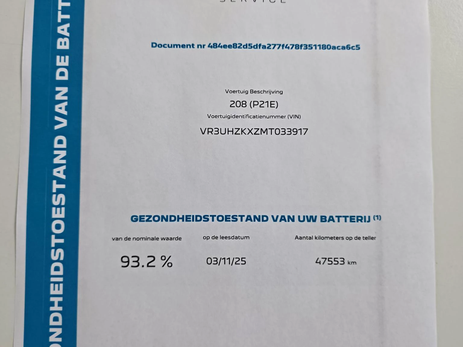 Hoofdafbeelding Peugeot e-208