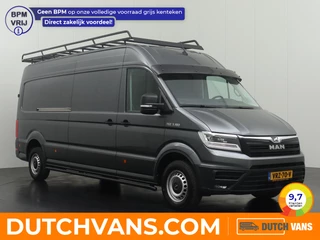 MAN TGE 2.0TDI 177PK DSG Automaat L4H3 | Imperiaal | Trekhaak | Led | Navigatie | Camera | Betimmering | 3-Persoons | Airco | Cruise