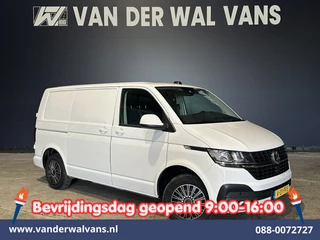 Volkswagen Transporter 2.0 TDI 150pk Automaat L1H1 Euro6 Airco | Navigatie | Camera | Android Auto | Cruisecontrol | Trekhaak Parkeersensoren, Bijrijdersbank