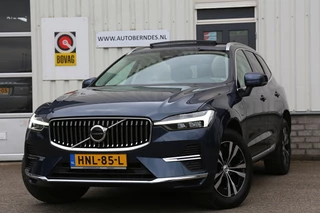 Volvo XC60 2.0 T6 350PK Plug-in hybrid Long Range AWD Plus Bright*Volvo Fabrieksg.*BTW*Pano/ACC/Pilot Ass./Leder/Stoelverw.V+A/Stuurverw./H&K/Dodehoek/Memorie/LED/Apple Carplay-Android/Camera/Standkachel/Rijstrook/Parkeersens.V+A/18 inch LM*