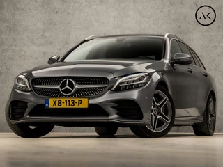 Mercedes-Benz C-Klasse Estate 180 AMG Sport 157Pk Automaat (FACELIFT, VIRTUAL COCKPIT, APPLE CARPLAY, 360 CAMERA, LEDER/ALCANTARA, SPORTSTOELEN, STOELVERWARMING, ZWART HEMEL, NIEUWSTAAT)