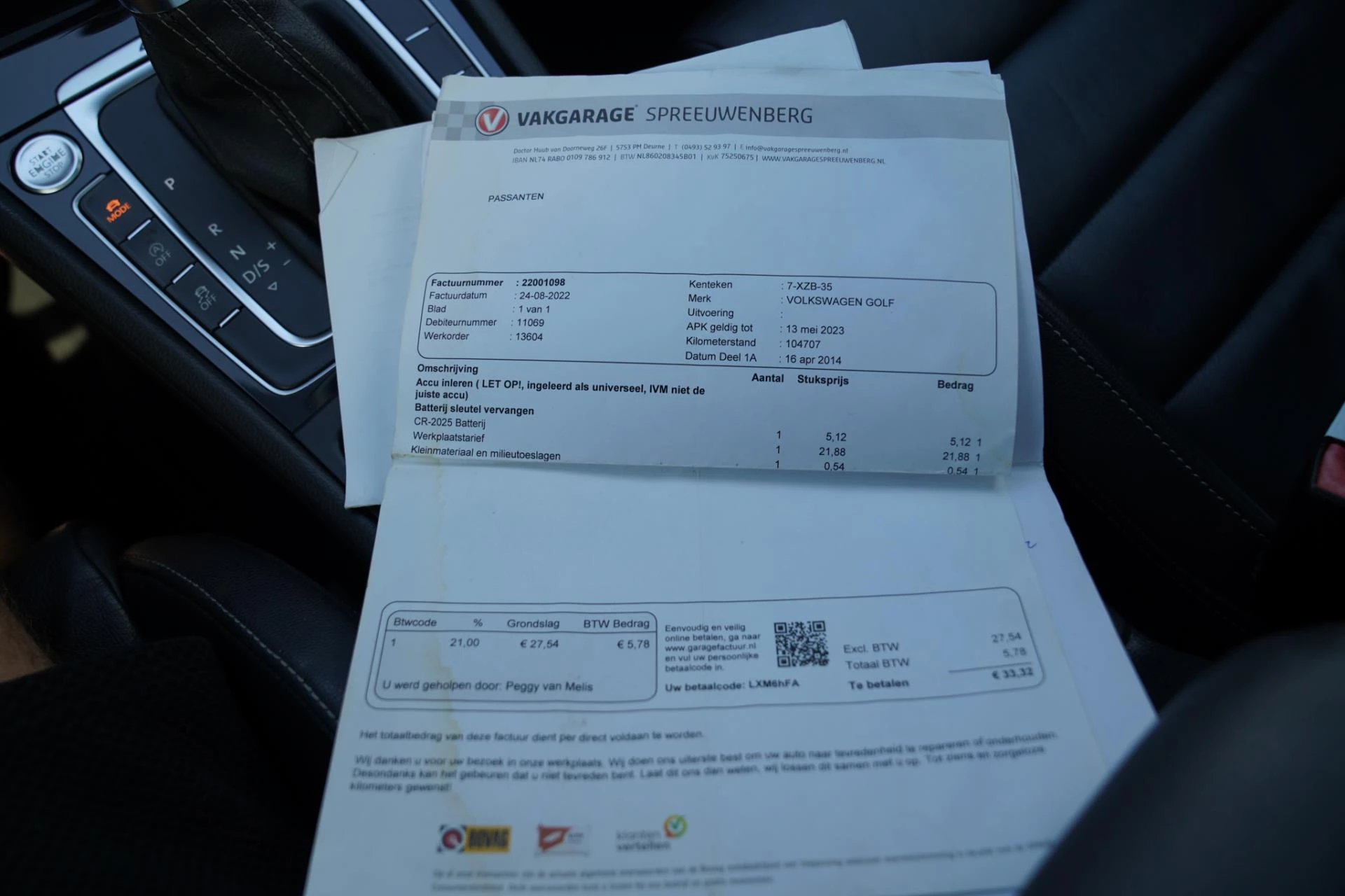 Hoofdafbeelding Volkswagen Golf