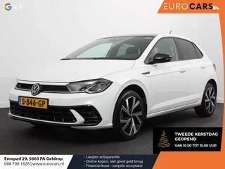 Volkswagen Polo 1.0 TSI R-Line DSG Navigatie App Connect Climate Control DAB LED Parkeer sensoren Cruise control adaptive Lichtmetalen velgen