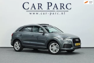 Audi Q3 1.4 TFSI CoD S Edition 3x S-LINE/FACELIFT/LED/PANO/BOSE/HALF LEDER+S.VERWARMING/LMV/PDC/CRUISE/ECC/12 MND GARANTIE