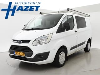 Hoofdafbeelding Ford Transit Custom Ford Transit Custom 270 2.2 TDCI 5-PERS DUBBEL CAB. + TREKHAAK / CAMERA / CRUISE CONTROL / IMPERIAAL