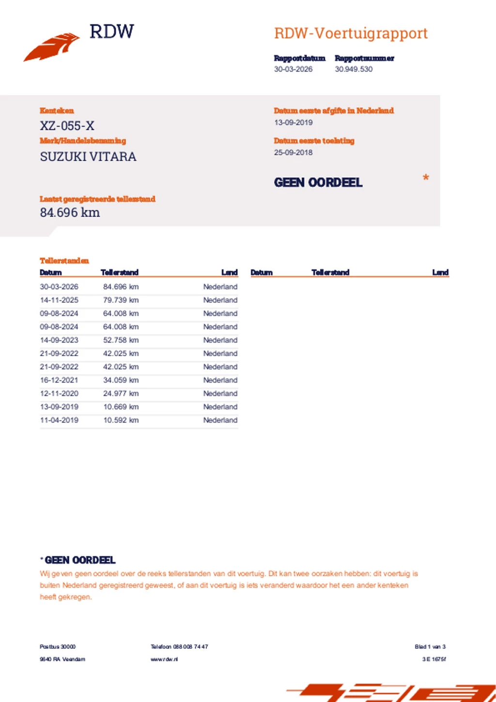 Hoofdafbeelding Suzuki Vitara