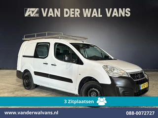 Peugeot Partner 1.6 BlueHDi 100pk L2H1 Euro6 Airco | 3-Zits | Imperiaal | Camera | Cruisecontrol | Trekhaak Parkeersensoren, Bijrijdersbank
