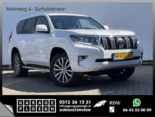 Hoofdafbeelding Toyota Land Cruiser Toyota Land Cruiser 5-Pers 2.8 D-4D Professional 5p. 360° Leer Stoelverw+koel Trekhaak (3000kg)