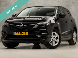 Opel Grandland X 1.2 Turbo Sport (APPLE CARPLAY, GROOT NAVI, CLIMATE, LEDER, GETINT GLAS, SPORTSTOELEN, PARKEERSENSOREN, LANE ASSIST, NIEUWSTAAT)