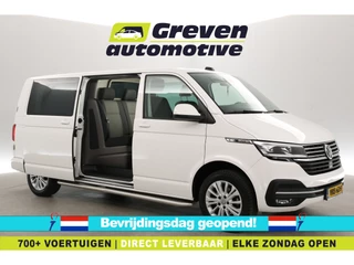 Volkswagen Transporter 2.0 TDI L2H1 Bulli 150PK | Aut. | Dubbele Cabine | Airco | Adap. Cruise | Virtual | Camera | Trekh. | Carplay | Navi