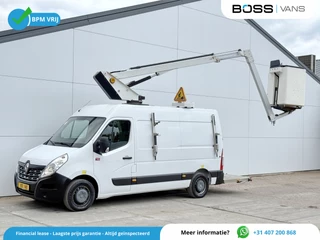 Renault Master T35 2.3 dCi L2H2 Hoogwerker Hubarbeitsbühne Aerial Lift Truck 12,5 Meter Versalift Airco Cruise Control Trekhaa