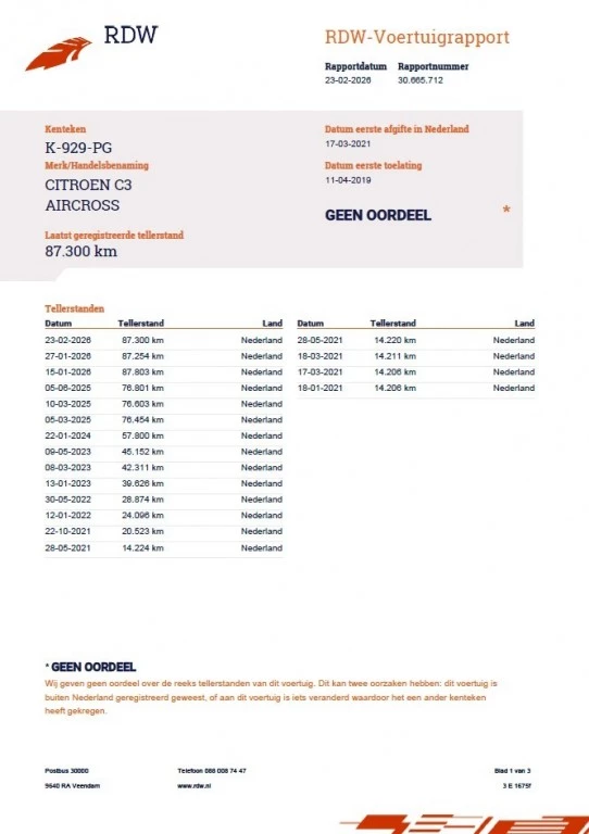 Hoofdafbeelding Citroën C3 Aircross
