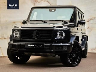 Mercedes-Benz G-klasse 500 AMG Line, schuifdak, standkachel, Burmester, TV-tuner, leder exclusief, tr.haak, 360-camera, NP230k