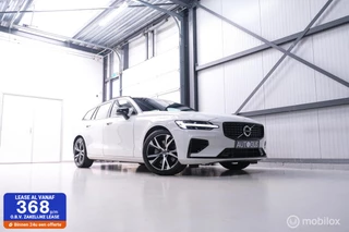 Hoofdafbeelding Volvo V60 Volvo V60 2.0 T8 Recharge AWD R-Design | NL auto | DAB+ | CarPlay | Adaptive | Blis | Rijklaar |