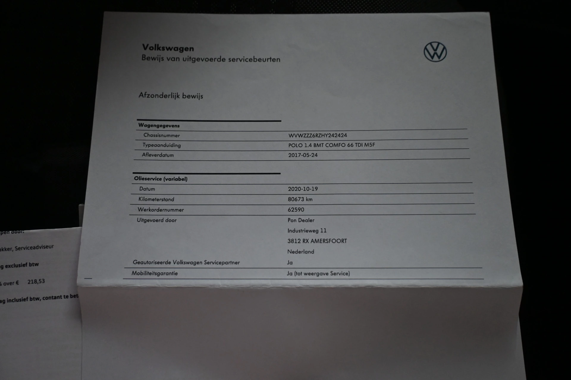 Hoofdafbeelding Volkswagen Polo