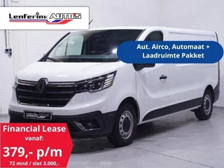 Renault Trafic 2.0 DCi 150 pk L2H1 Automaat Aut. Airco, Apple Carplay, Laadruimte Pakket, LED Koplampen, PDC V+A, 3-Zits