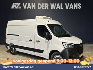 Renault Master 2.3 dCi 136pk L2H2 Koelwagen Thermoking V-300 MAX Vriezen -20°C tot verwarmen + 20°C Dag + Nacht Euro6 Airco | Navigatie, Camera, 2500kg Trekhaak, LED, Cruisecontrol, Parkeersensoren, Bijrijdersbank