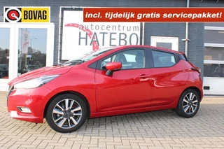 Hoofdafbeelding Nissan Micra Nissan Micra 1.0 IG-T N-CONNECTA Airco Cruise Camera Sport Supermooi 16LM