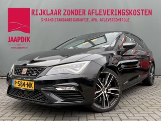 SEAT Leon BWJ 2018 2.0 TSI CUPRA 300 PK AUTOMAAT | PANODAK | FULL LED | STOELVERW. | ALCANTARA | ADAPTIVE CRUISE | PREMIUM AUDIO | CAMERA | CARPLAY + ANDROID | NAVI | CLIMA | LMV | PDC