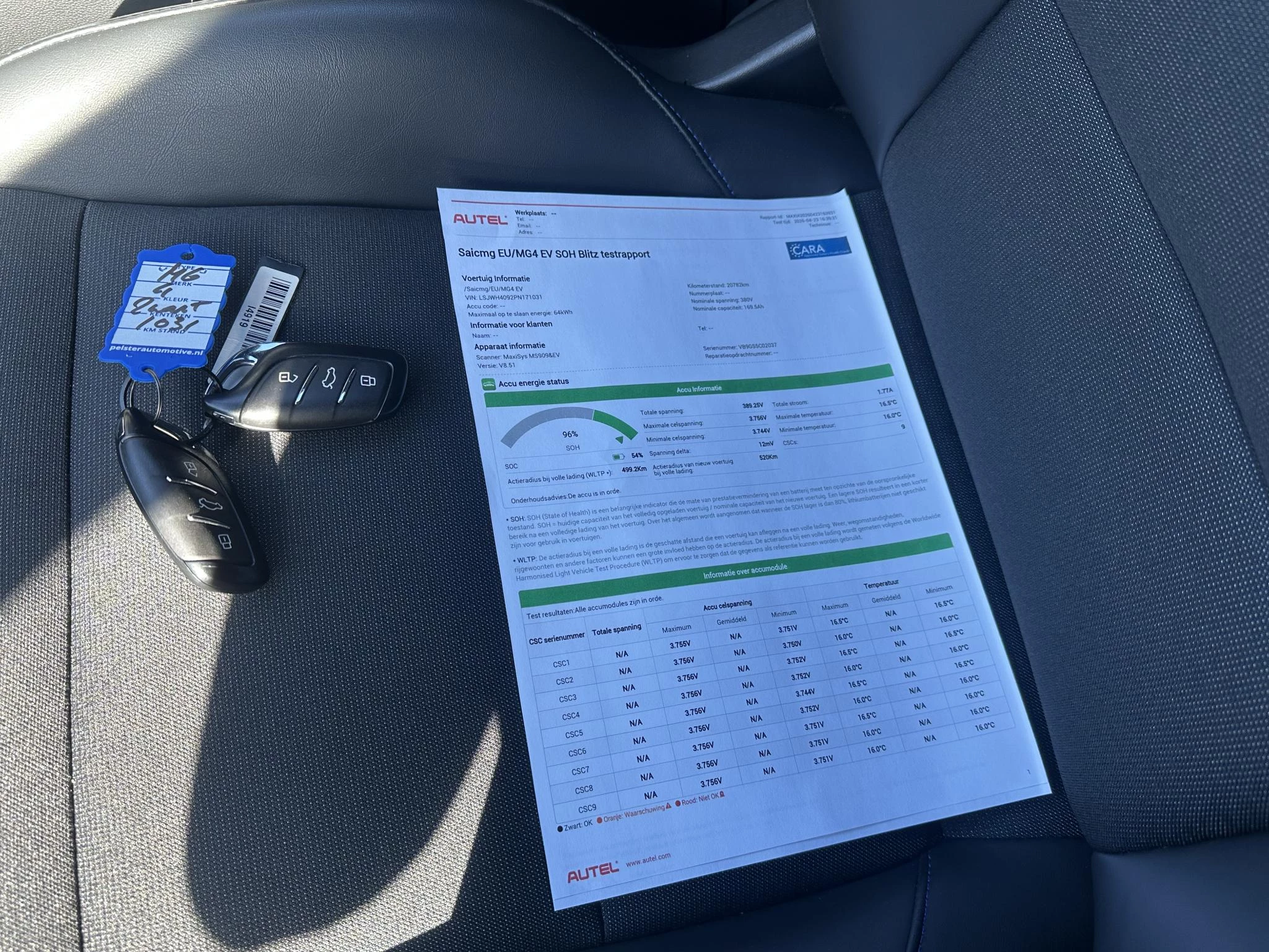 Hoofdafbeelding MG MG4 EV