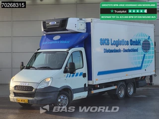 Iveco Daily 40C15 3.0 150pk BE Combi 2420kg laadvermogen Bakwagen Koelwagen Koeler Koel Laadklep Trekker 24m3 Cruise control