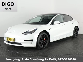 Tesla Model 3 Long Range AWD 75 kWh (351 PK) 500 km actieradius | ACCU 90% | Navigatie | Panoramadak | Stoelverwarming | Leder |