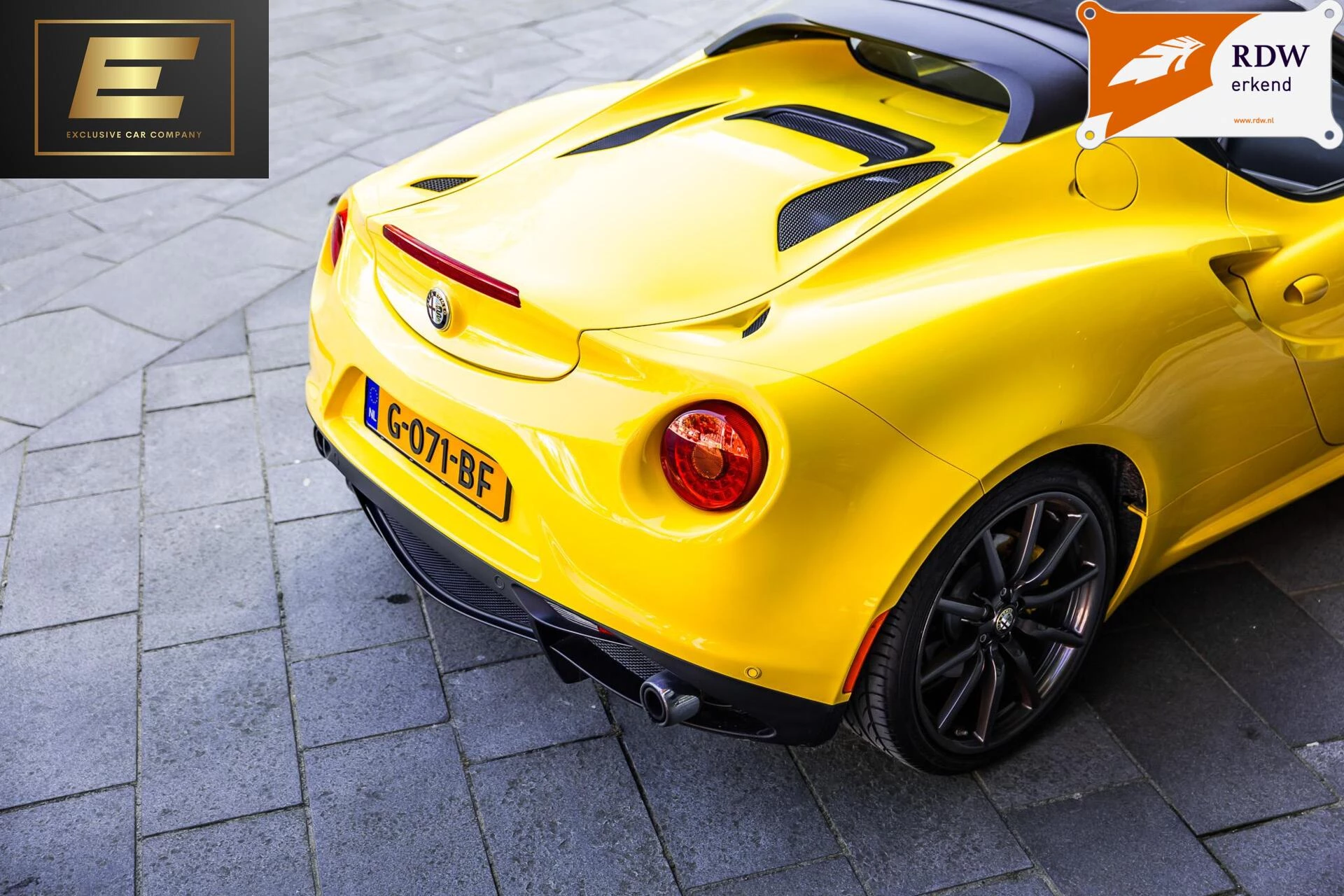 Hoofdafbeelding Alfa Romeo 4C