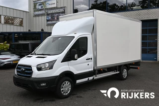 Ford E-Transit 390L Trend Bakwagen met Dhollandia laadklep Navigatie met camera, Zijdeur