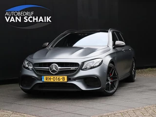 Hoofdafbeelding Mercedes-Benz E-Klasse Mercedes-Benz E-klasse Estate AMG 63 S 4MATIC Premium Plus | PANO-DAK | SPORTSTOELEN | LEDER | MEMORY | HEAD-UP | BURMESTER | STOELVERK. | 360° CAMERA | CRUISE |