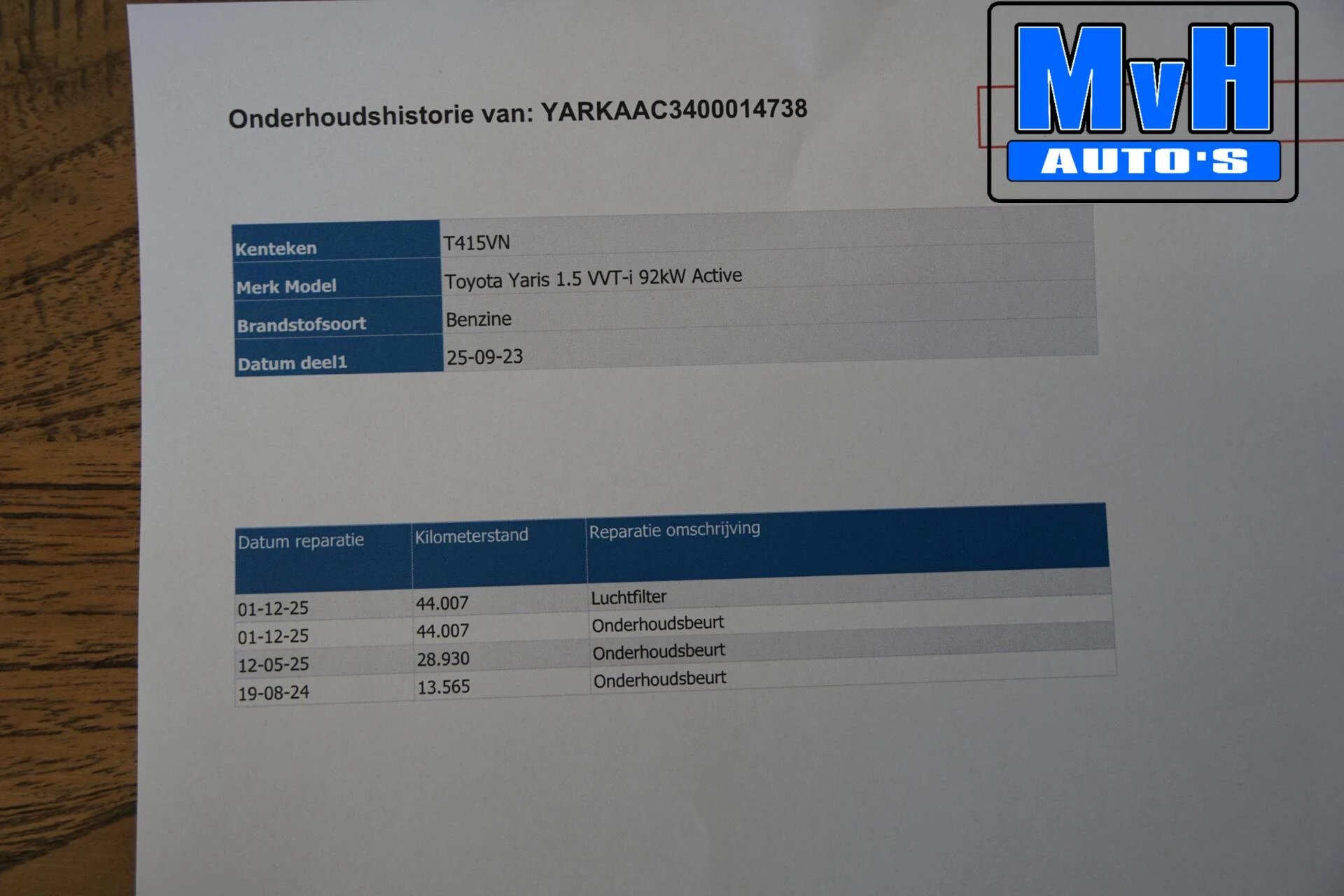 Hoofdafbeelding Toyota Yaris