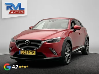 Mazda CX-3 2.0 SkyActiv-G 120 GT-M Automaat | Trekhaak | Head-up | Leder | Camera | Navigatie | Climate-control | Cruise |