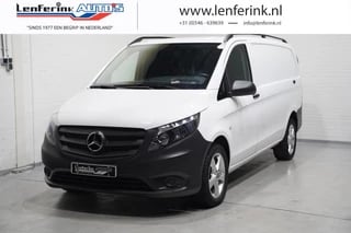 Mercedes Benz Vito 116 CDI 163 pk Lang Aut. Navi, Camera, 17" LMV PDC V+A, Cruise Control, Dakrails, Laadruimte Pakket, 3-Zits