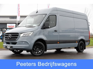 Mercedes-Benz Sprinter 316 2.2 CDI L2H2 PB Edition Camera, Cruise, LED, Carplay, Sensoren, NAVI, 164pk, Automaat, Trekhaak, Keyless, Airco, Uniek!