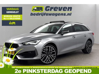 CUPRA Leon Sportstourer 1.4 e-Hybrid VZ Performance 245PK Pano Memory Sfeerverl. LED Camera Carplay Virtual Clima Cruise 19"LMV Navi PDC