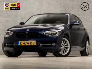 BMW 1 Serie 118i Business Sport 170Pk (APPLE CARPLAY, CLIMATE, STOELVERWARMING, ZWART HEMEL, GETINT GLAS, SPORTSTOELEN, CRUISE, XENON, PARKEERSENSOREN, NIEUWE APK, ARMSTEUN, NIEUWSTAAT)