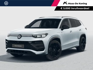 Volkswagen Tayron R-Line Edition 1.5 eHybrid 272 PK 6 versn. DSG · Black Style Pakket · Comfort Pakket Plus · Interieur Style Pakket · High-end geluidsysteem 'Harman Kardon' · Interieur Style Pakket · Panoramaschuif-kanteldak · Trekhaak inklapbaar · Voorraad OUTLET · Prijs is inclusief inruilpremie ·