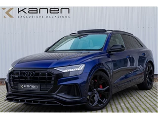 Audi Q8 55 TFSI e Quattro S-Line ACC Pano Matrix Head Up B&O SStoel Ambient Softcl. 360 Trekhaak