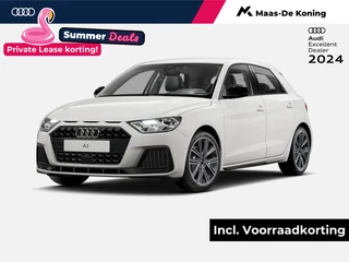 Hoofdafbeelding Audi A1 Audi A1 Advanced edition 25 TFSI 70 kW / 95 PK Sportback 5 3-spaaks sport mf+ afgevlakt - Hill hold assist - Stoelverwarming voorin