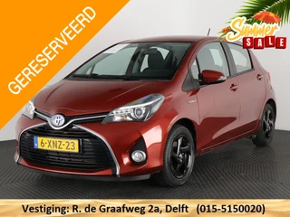 Toyota Yaris 1.5 Hybrid Trend incl. Fietsendrager! | Dealer onderhouden | 1e eigenaar | Navigatie | Camera |