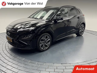 Hyundai Kona 1.6 T-GDi N-Line 199PK Automaat-Trekhaak-Navigatie-Cr.contr-Clima-Camera-LED-Parkeersensoren-Stoelverwarming-Lm18''velgen