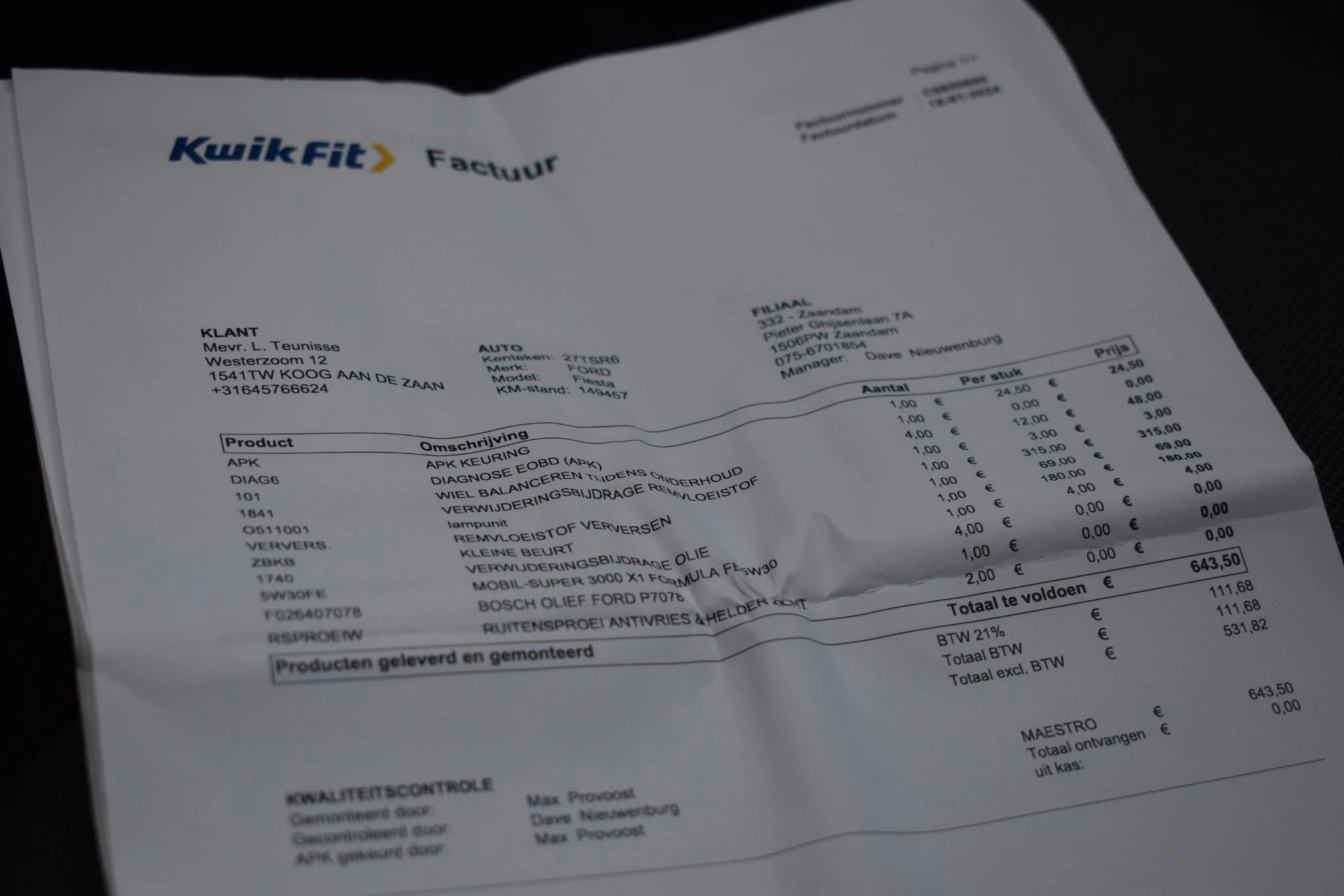 Hoofdafbeelding Ford Fiesta