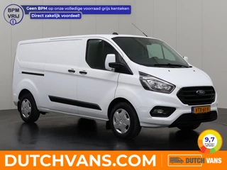 Ford Transit Custom 2.0TDCi 130PK Lang Business | Navigatie | Camera | Airco | Cruise | 3-Persoons | Betimmering
