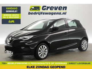 Renault ZOE 52 kWh Intens Huur-Accu | Elektrisch | Automaat Airco LED Cruise Carplay Navi PDC 16''LMV Stoelverw.