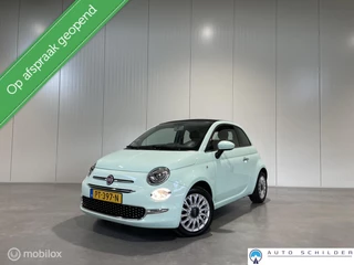 Fiat 500 0.9 TwinAir Turbo Lounge Cabrio, Airco|EL. ramen|Carplay|L.M. velgen|Org. NL