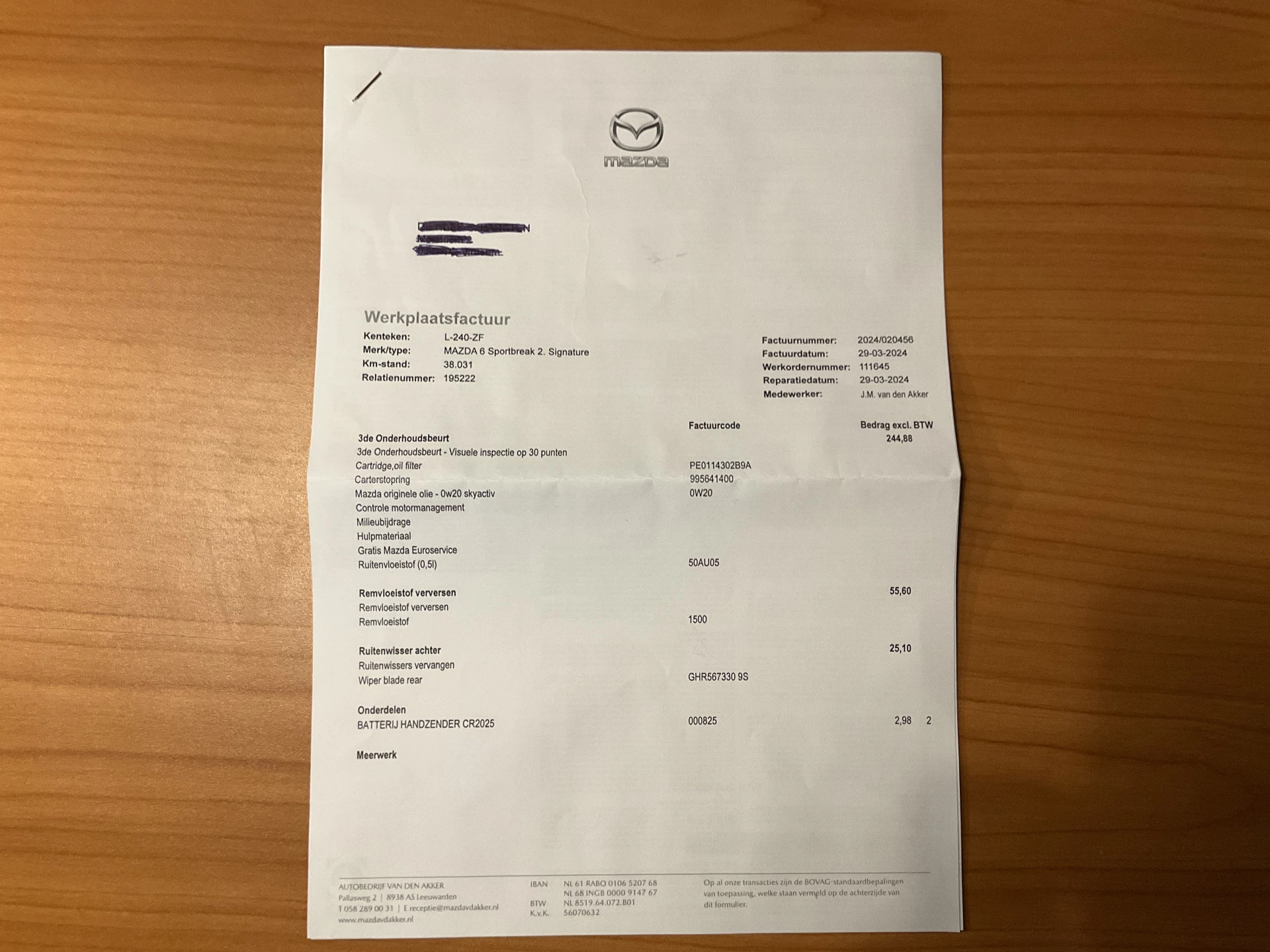 Hoofdafbeelding Mazda 6