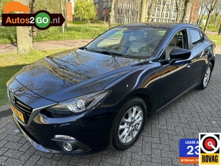 Mazda 3 2.0 Skylease I Automaat I Leder I cruise controle I Navi I head up display I parkeersensoren I rijklaar I