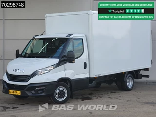 Iveco Daily 35C16 Laadklep Dubbellucht Bakwagen 160PK Airco Euro6 Meubelbak Koffer Airco
